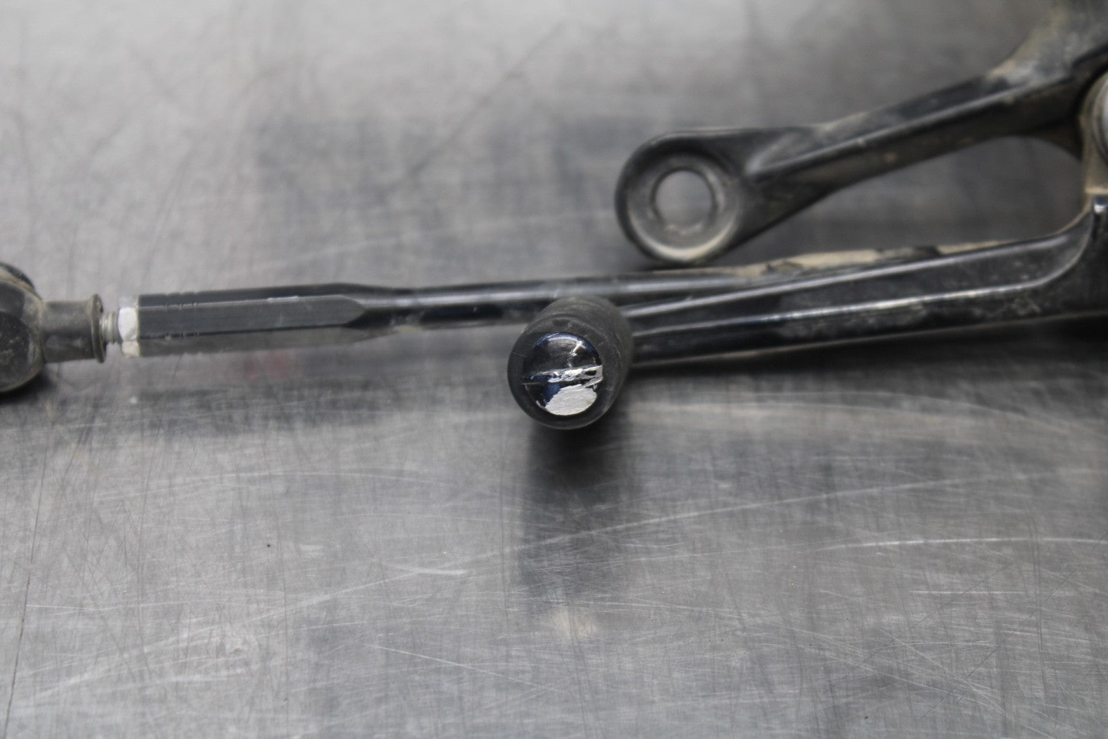 07-08 KAWASAKI NINJA ZX6R LEFT REARSET REAR SET FOOT PEG W SHIFTER BB203