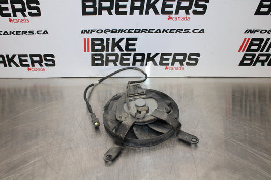 09-15 YAMAHA FZ6R ENGINE RADIATOR COOLING FAN BB161