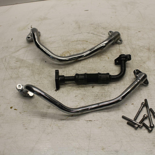 06 YAMAHA ROAD STAR XV1700PC WARRIOR  ENGINE MOTOR OIL COOLER HOSES  BB262