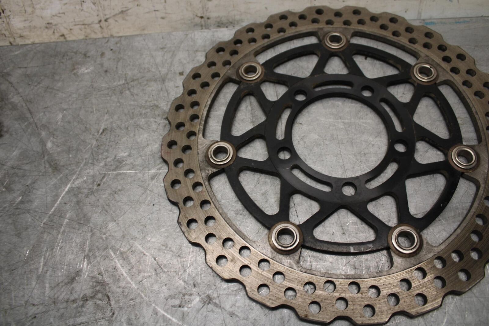 2009 Kawasaki Ninja ZX6R ZX600R FRONT BRAKE DISC ROTOR 41080-0077-5C BB44