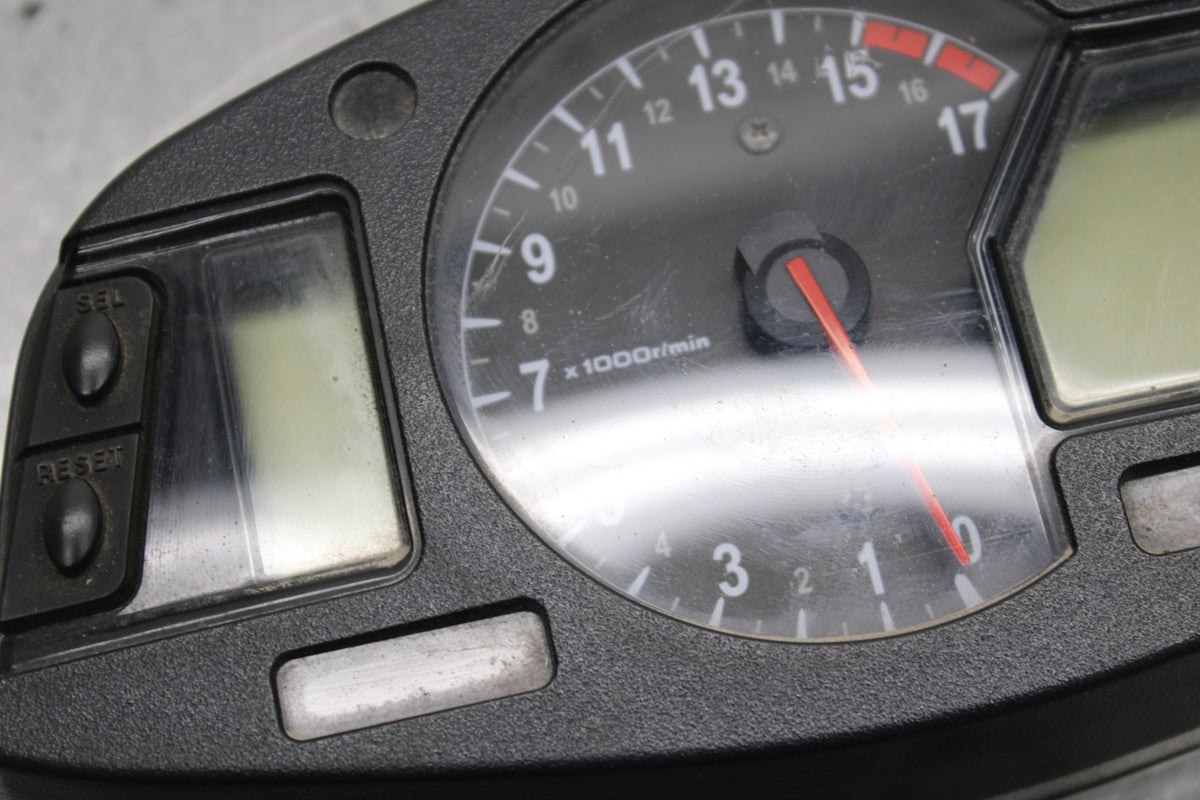 09 HONDA CBR600RR SPEEDO TACH GAUGES CLUSTER SPEEDOMETER TACHOMETER  BB760