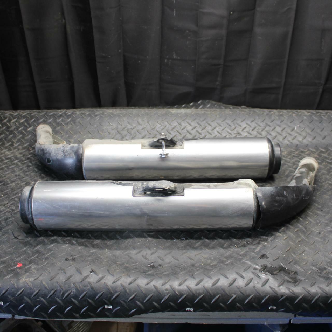 91-02 HONDA ST1100 EXHAUST PIPE MUFFLER SLIP ON CAN SILENCER BB222