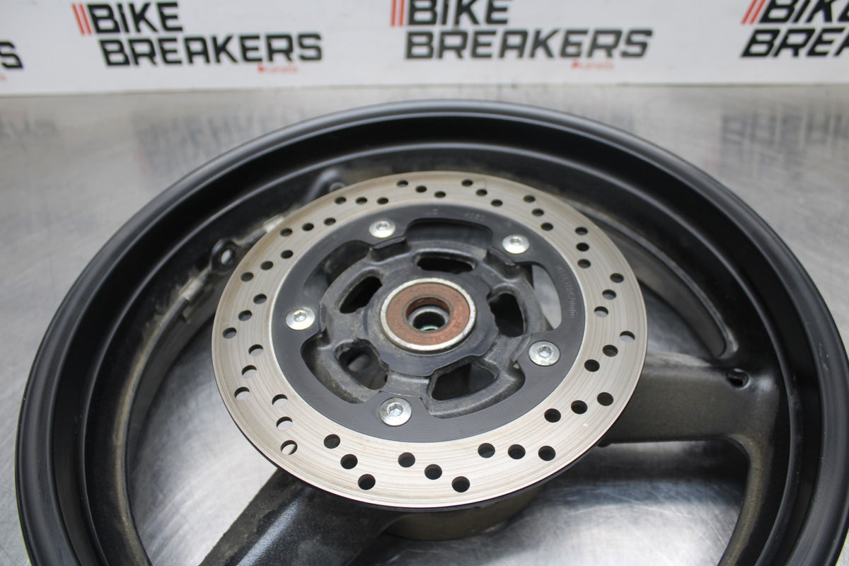 15 SUZUKI GW250F REAR WHEEL BACK RIM & ROTOR BB789