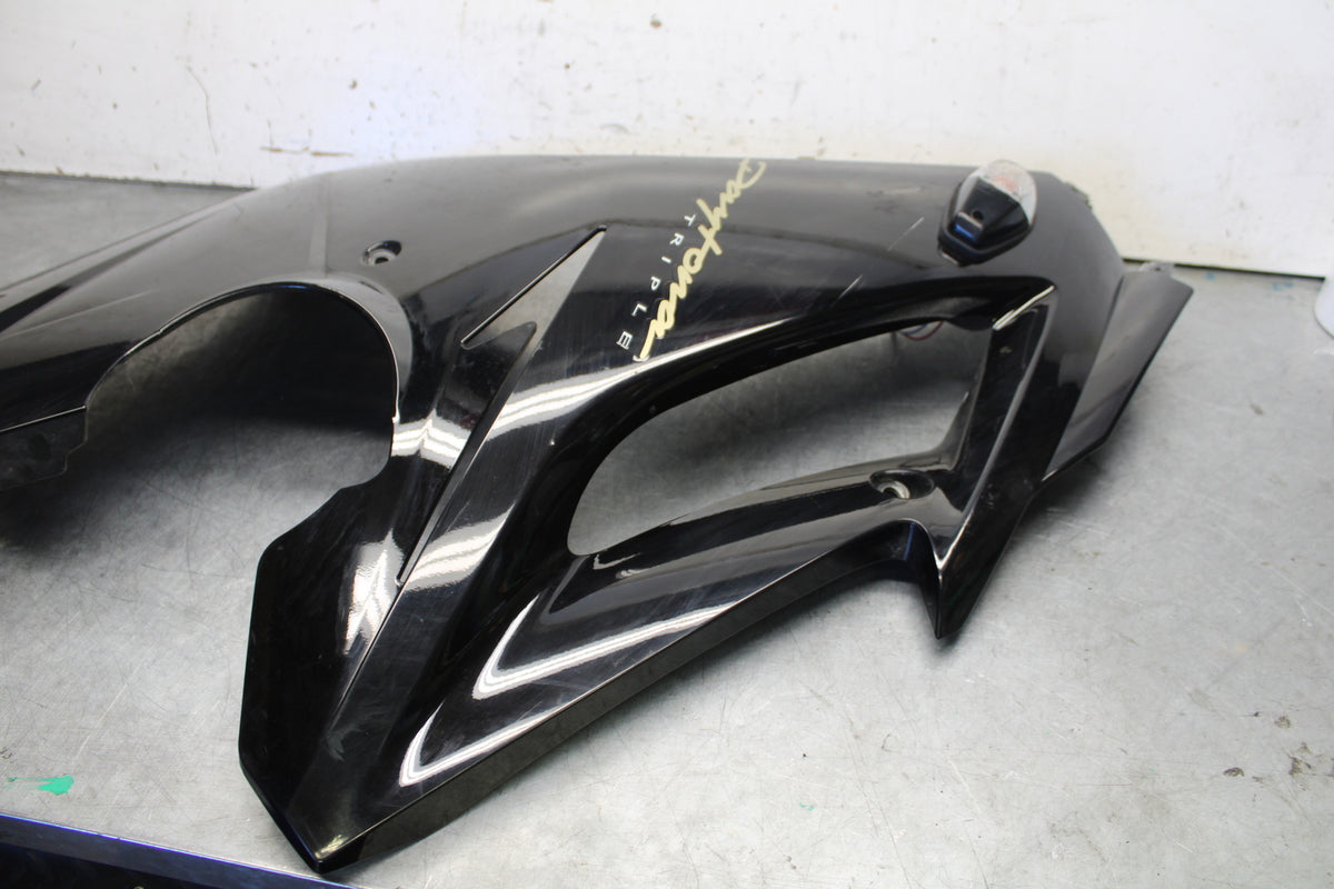 07-08 TRIUMPH DAYTONA 675 LEFT LOWER MID UPPER SIDE FAIRING COWL BB685