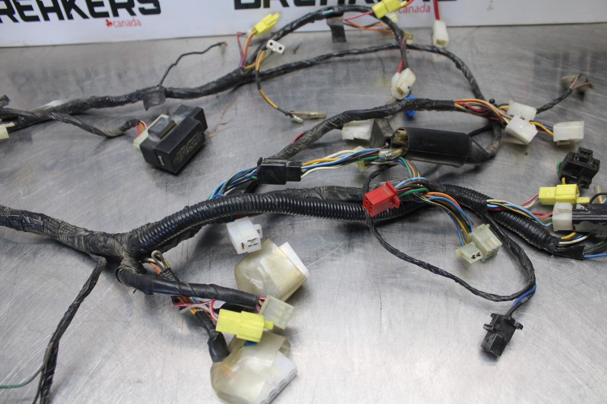 93-07 YAMAHA VMAX 1200 MAIN ENGINE WIRING HARNESS MOTOR WIRE LOOM BB197