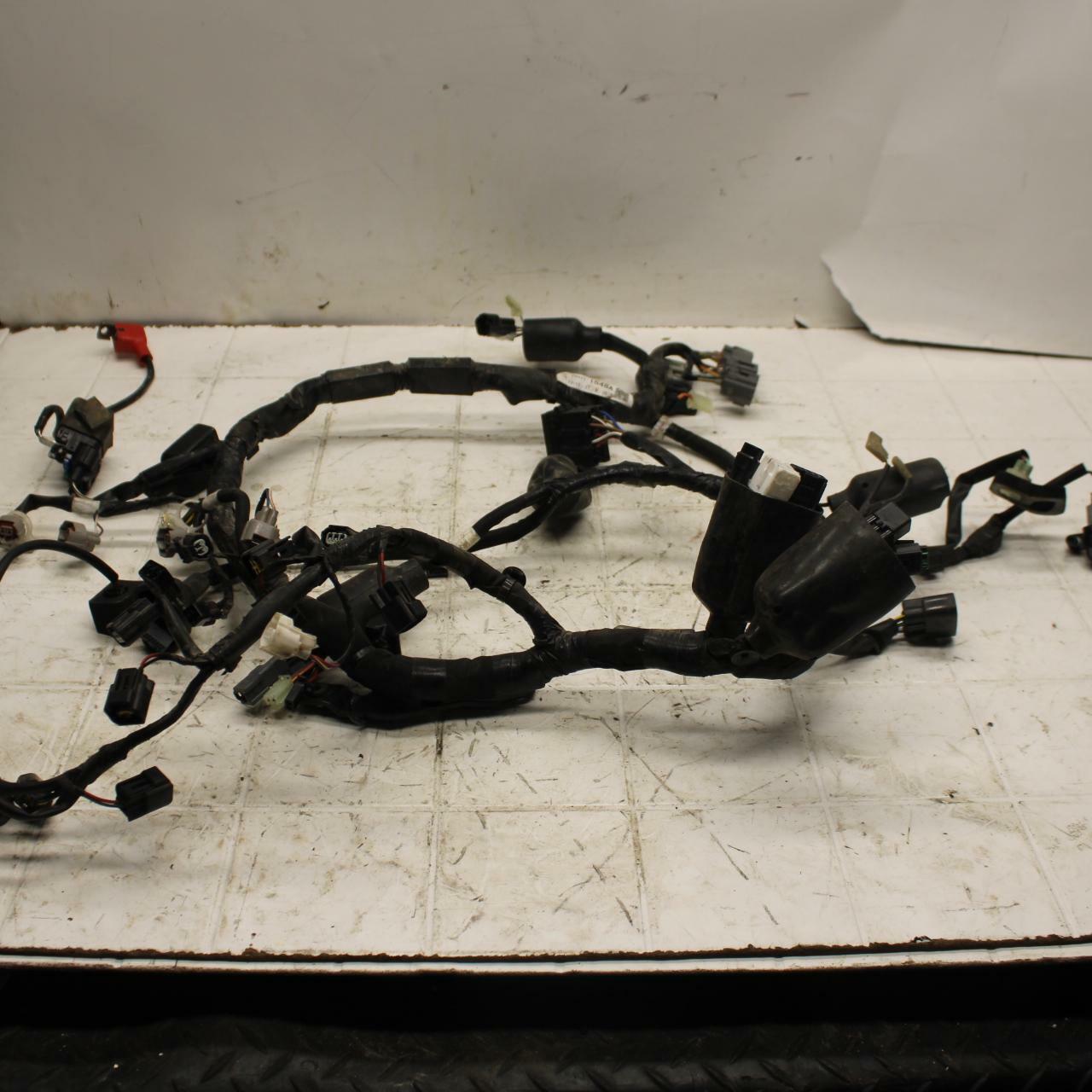 13-18 KAWASAKI NINJA ZX6R MAIN ENGINE WIRING HARNESS MOTOR WIRE LOOM BB409