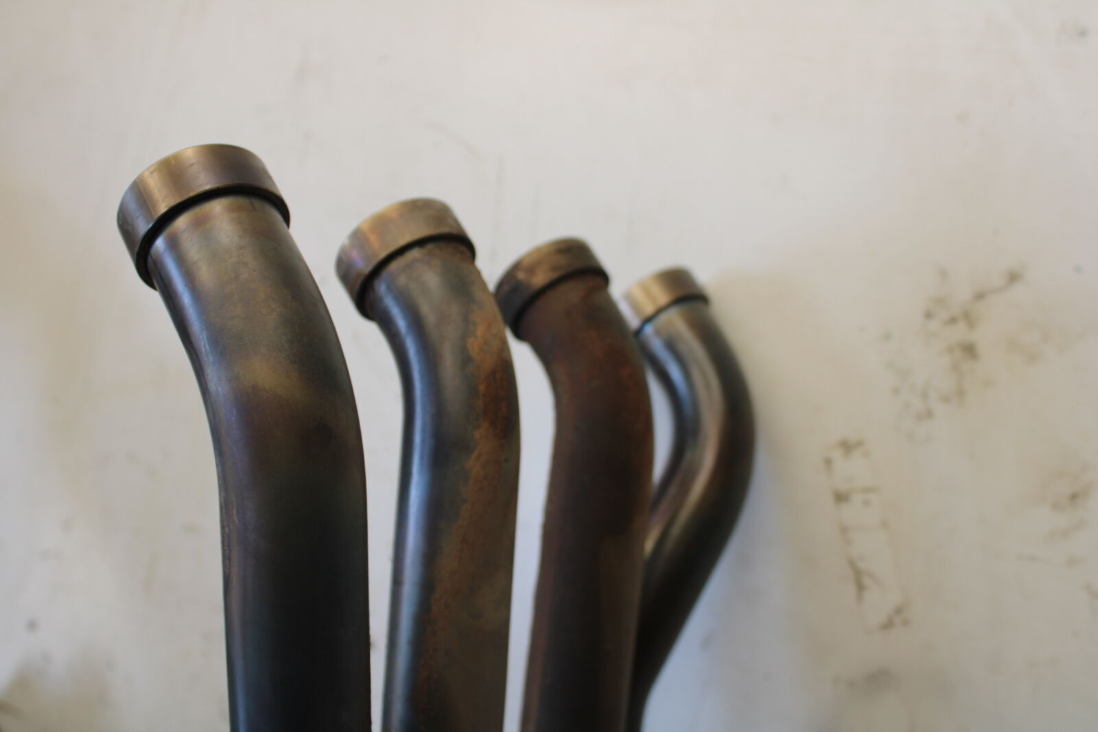 07-08 YAMAHA YZF R1 EXHAUST HEADER PIPES MANIFOLD BB675