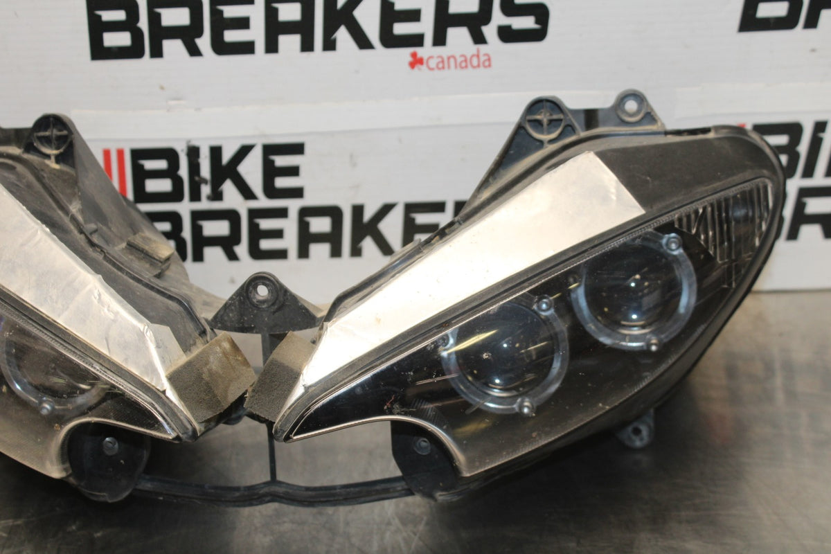 03-04 YAMAHA YZF R6 FRONT HEADLIGHT HEAD LIGHT LAMP BB890