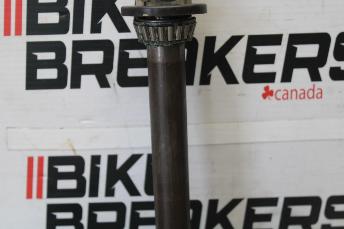 06 KAWASAKI KLR650 FRONT FORKS CLAMP LOWER TRIPLE TREE STEM BB919