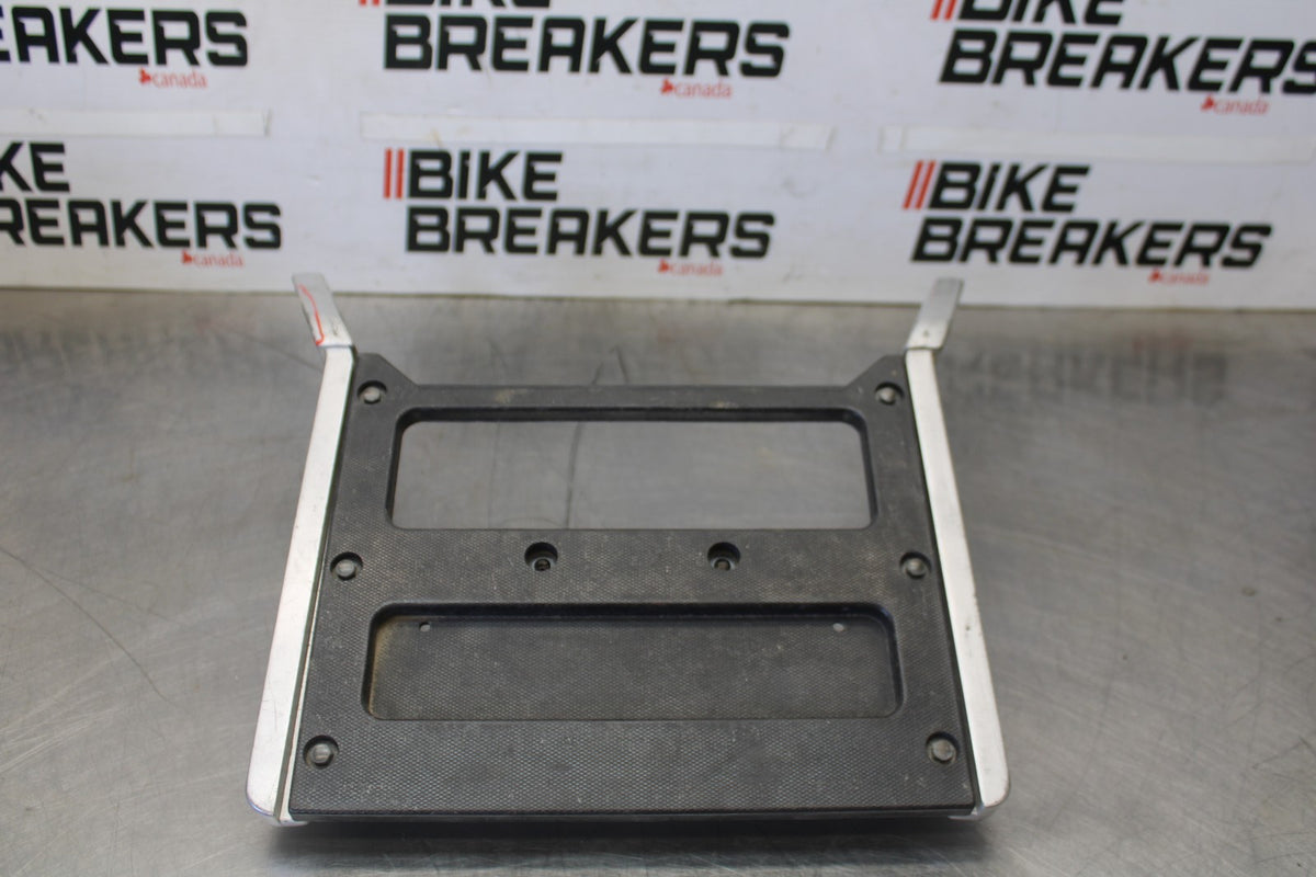 06 KAWASAKI KLR650 PASSENGER REAR SEAT GRAB BAR HANDLE REAR RACK BB919