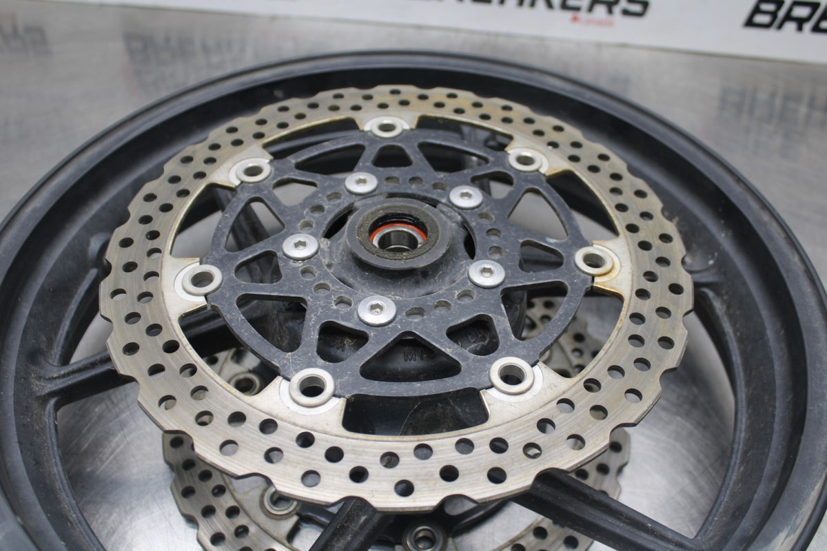 07 KAWASAKI NINJA 650 EX650 FRONT WHEEL FRONT RIM & ROTOR BB844