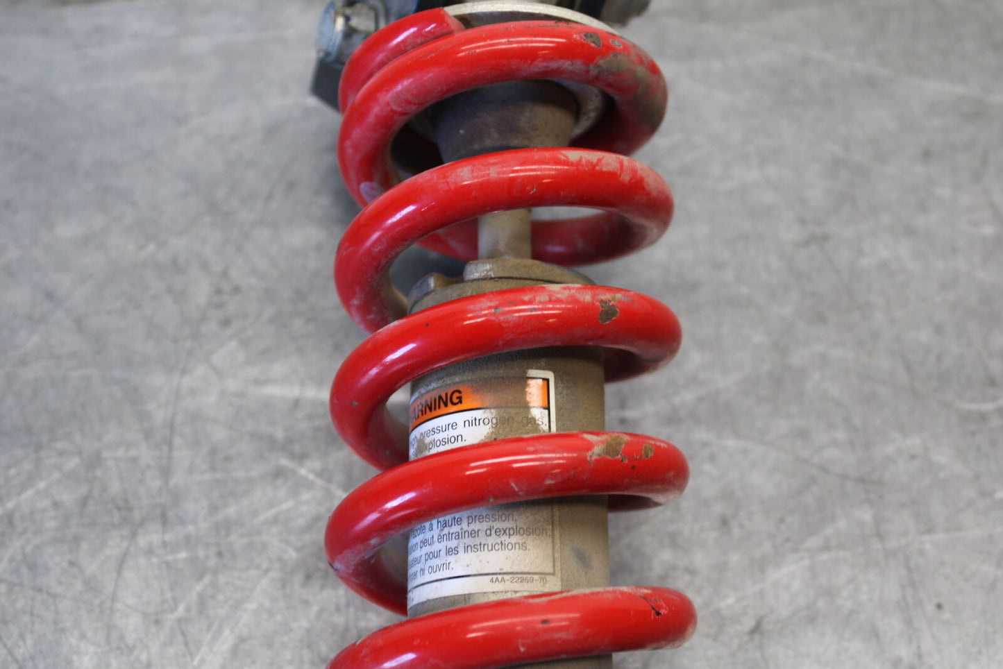 09-15 YAMAHA FZ6R REAR BACK SHOCK ABSORBER SUSPENSION BB686
