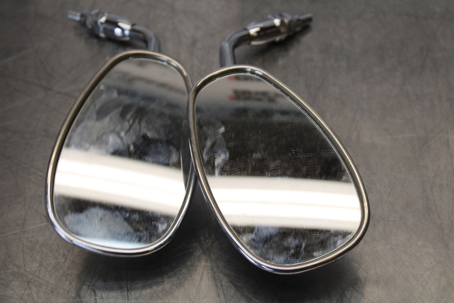 08 MOTO GUZZI BREVA 750 REAR VIEW MIRROR SET PAIR MIRRORS BB154