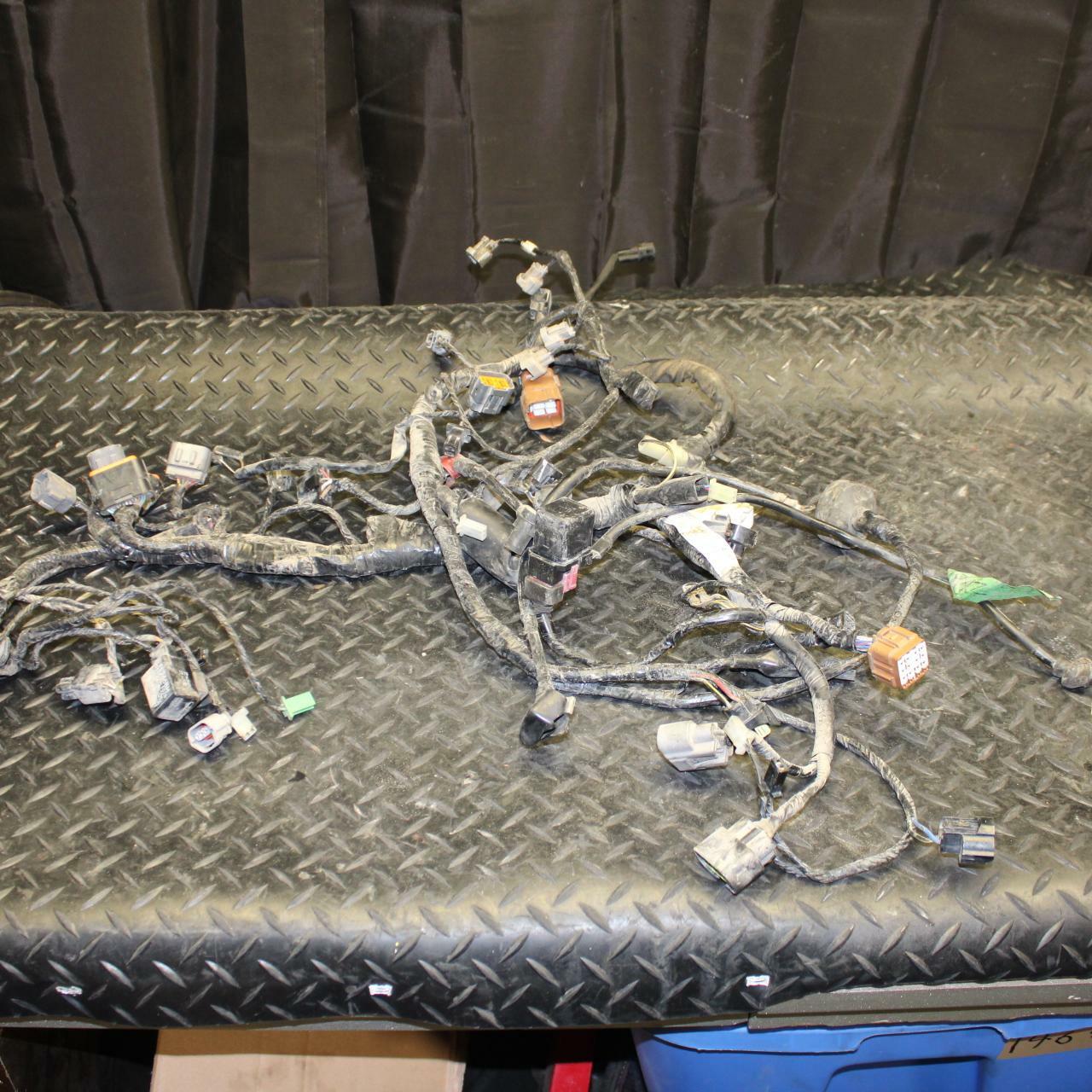 06-07 KAWASAKI NINJA ZX10R MAIN ENGINE WIRING HARNESS MOTOR WIRE LOOM  BB186