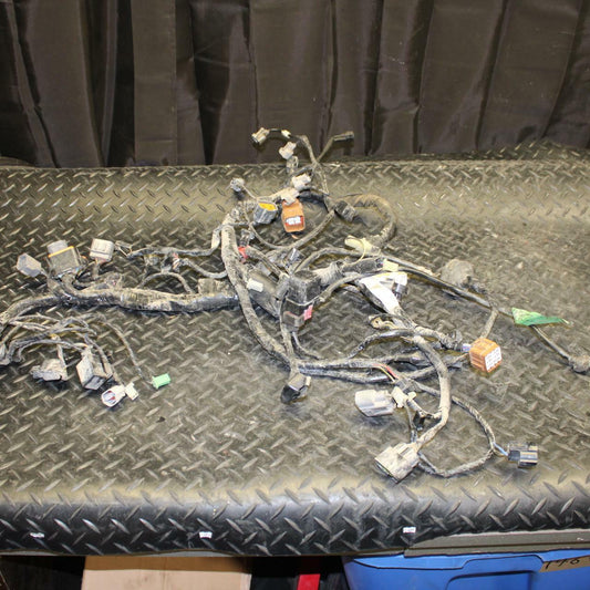 06-07 KAWASAKI NINJA ZX10R MAIN ENGINE WIRING HARNESS MOTOR WIRE LOOM  BB186