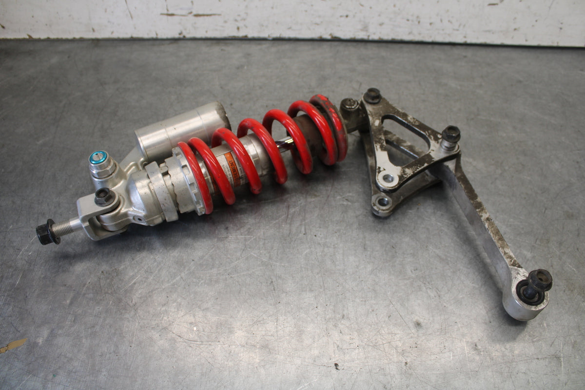 08-09 YAMAHA YZF R6S REAR BACK SHOCK ABSORBER SUSPENSION 5SL-22210-10-00  BB690
