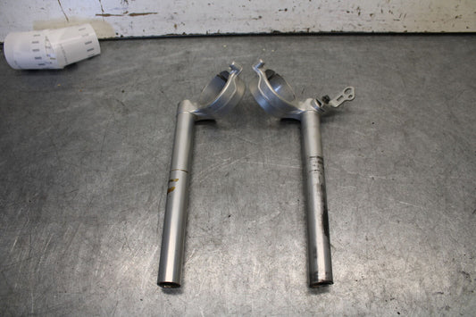 05-06 SUZUKI GSXR1000 LEFT RIGHT CLIP ON HANDLEBARS PAIR SET 56111-41G00 BB663