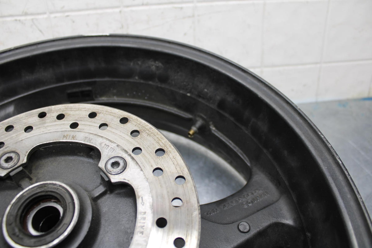 2000 Honda CBR600F4 REAR WHEEL AND ROTOR BACK BRAKE DISC 43251-MEE-000 BB552
