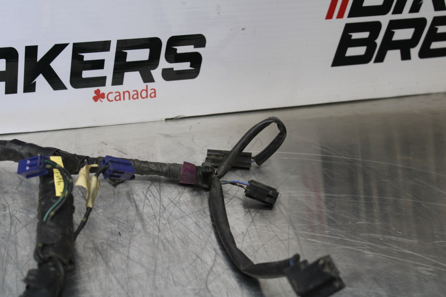 07-08 YAMAHA YZF R1 HEADLIGHT SPEEDO GAUGES WIRING HARNESS WIRE LOOM BB160