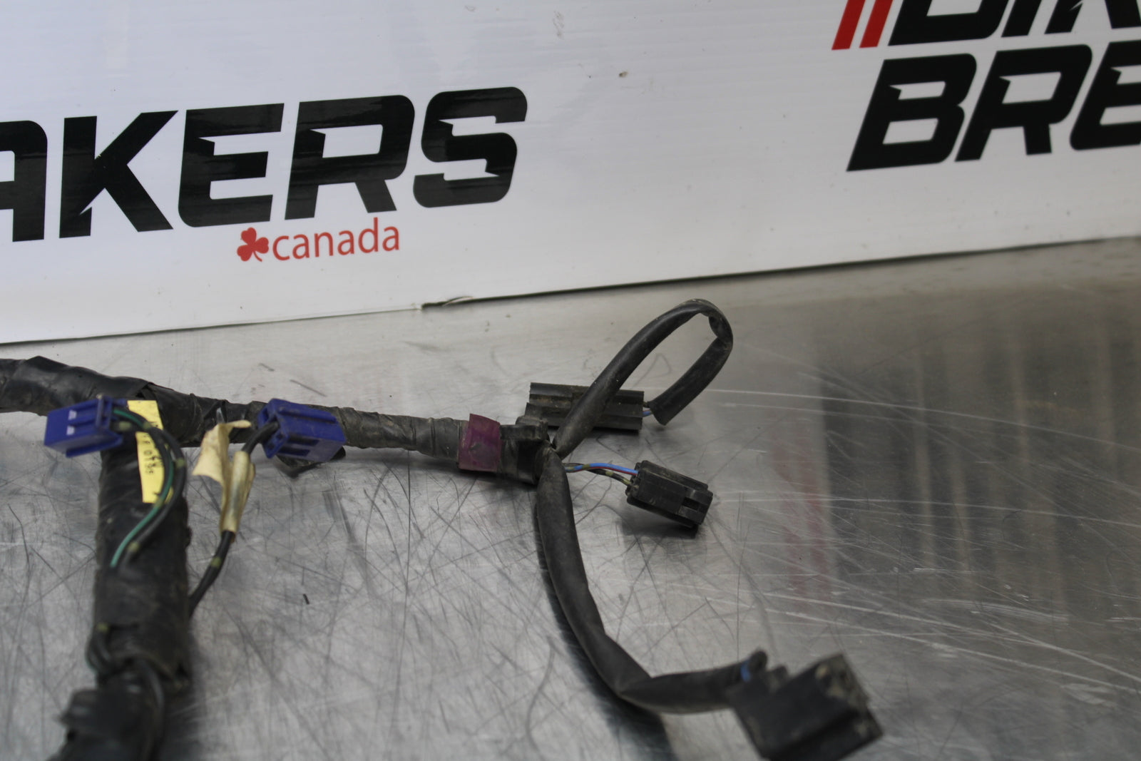 07-08 YAMAHA YZF R1 HEADLIGHT SPEEDO GAUGES WIRING HARNESS WIRE LOOM BB160