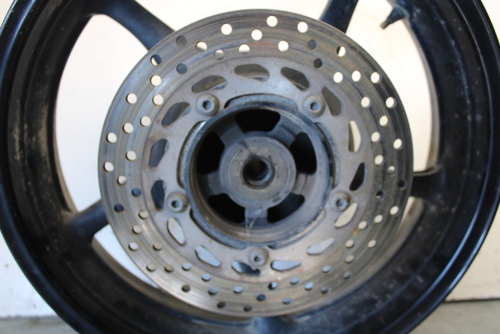 09-15 YAMAHA FZ6R REAR WHEEL BACK RIM BB686