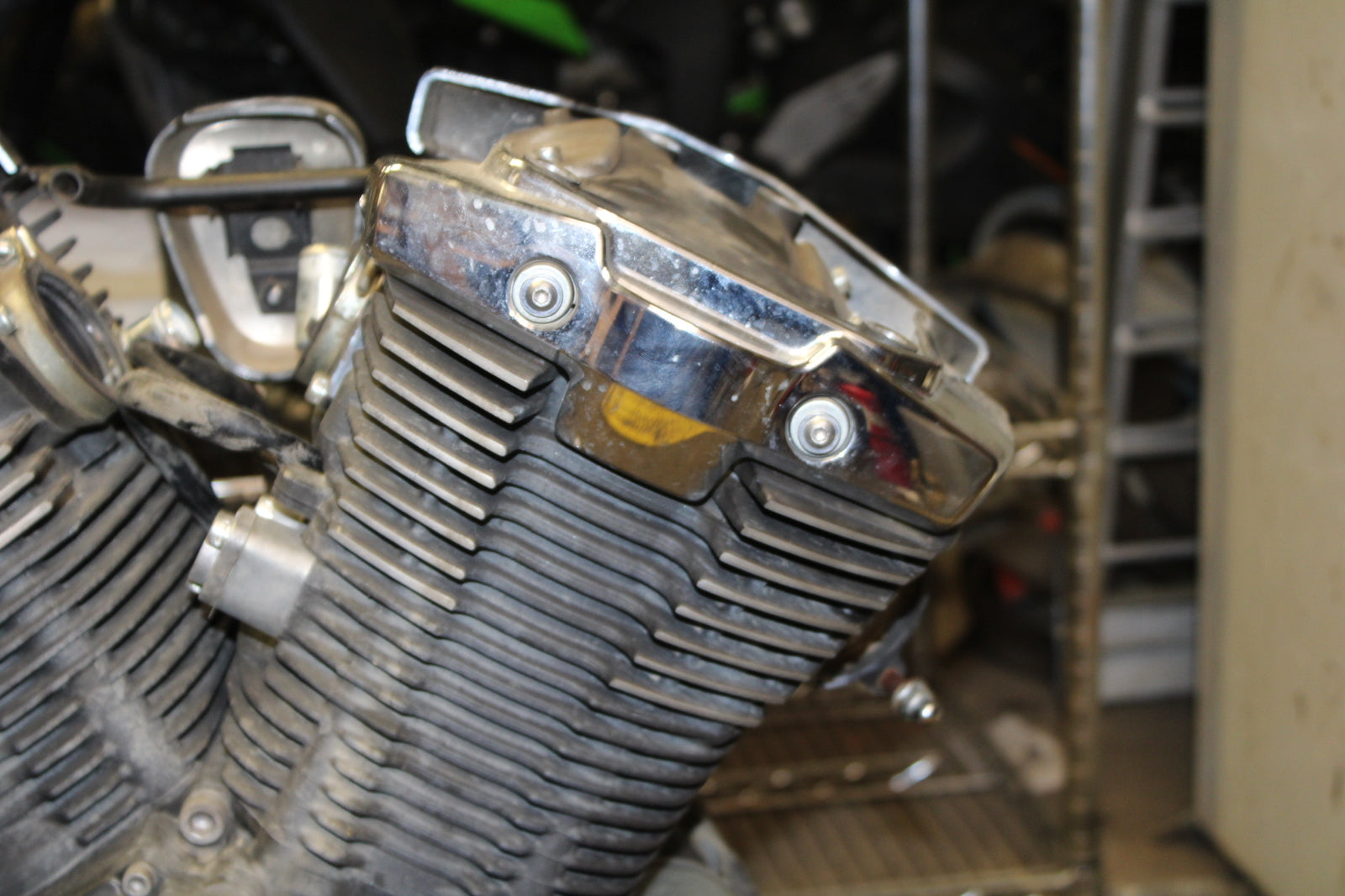 14-15 YAMAHA V STAR 1300 XVS1300CT TOURER ENGINE MOTOR BB722