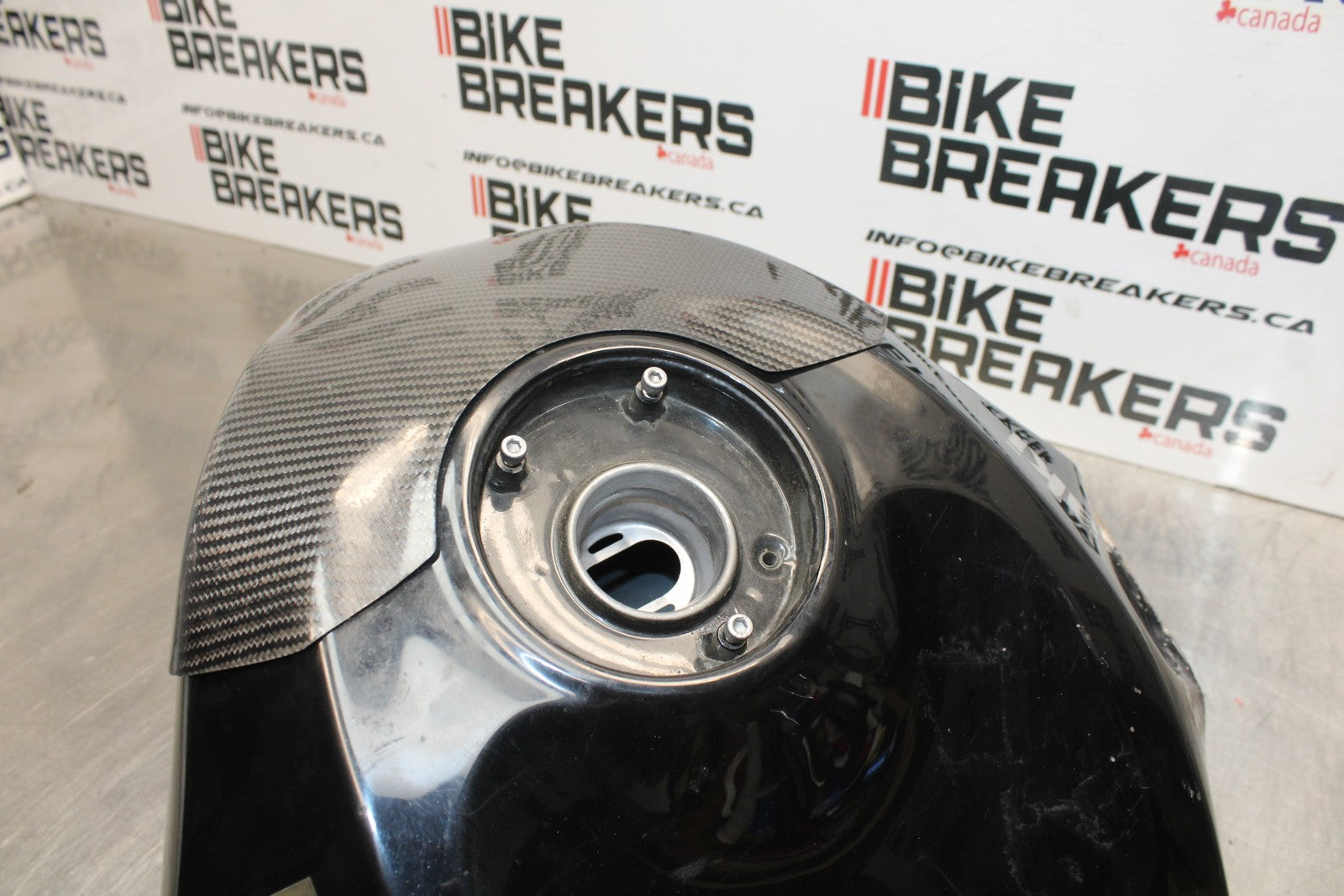 08 KAWASAKI NINJA ZX10R GAS TANK FUEL CELL PETROL RESERVOIR BB201