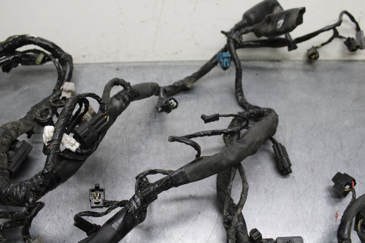07-09 KAWASAKI VERSYS 650 MAIN ENGINE WIRING HARNESS MOTOR WIRE LOOM BB125