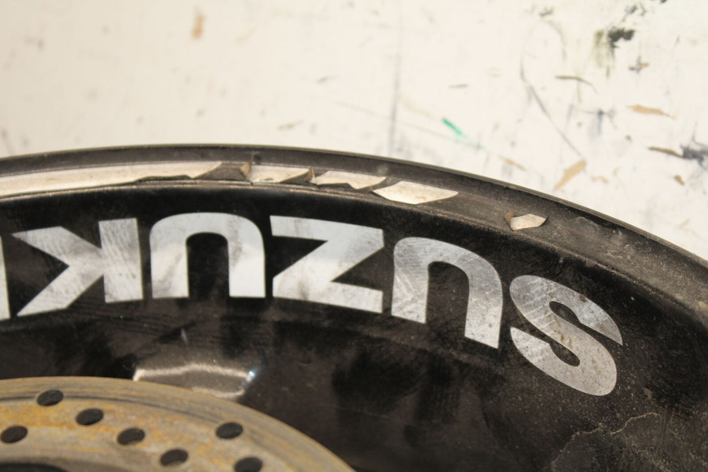 06-07 SUZUKI GSXR 600 REAR WHEEL BACK RIM BB737