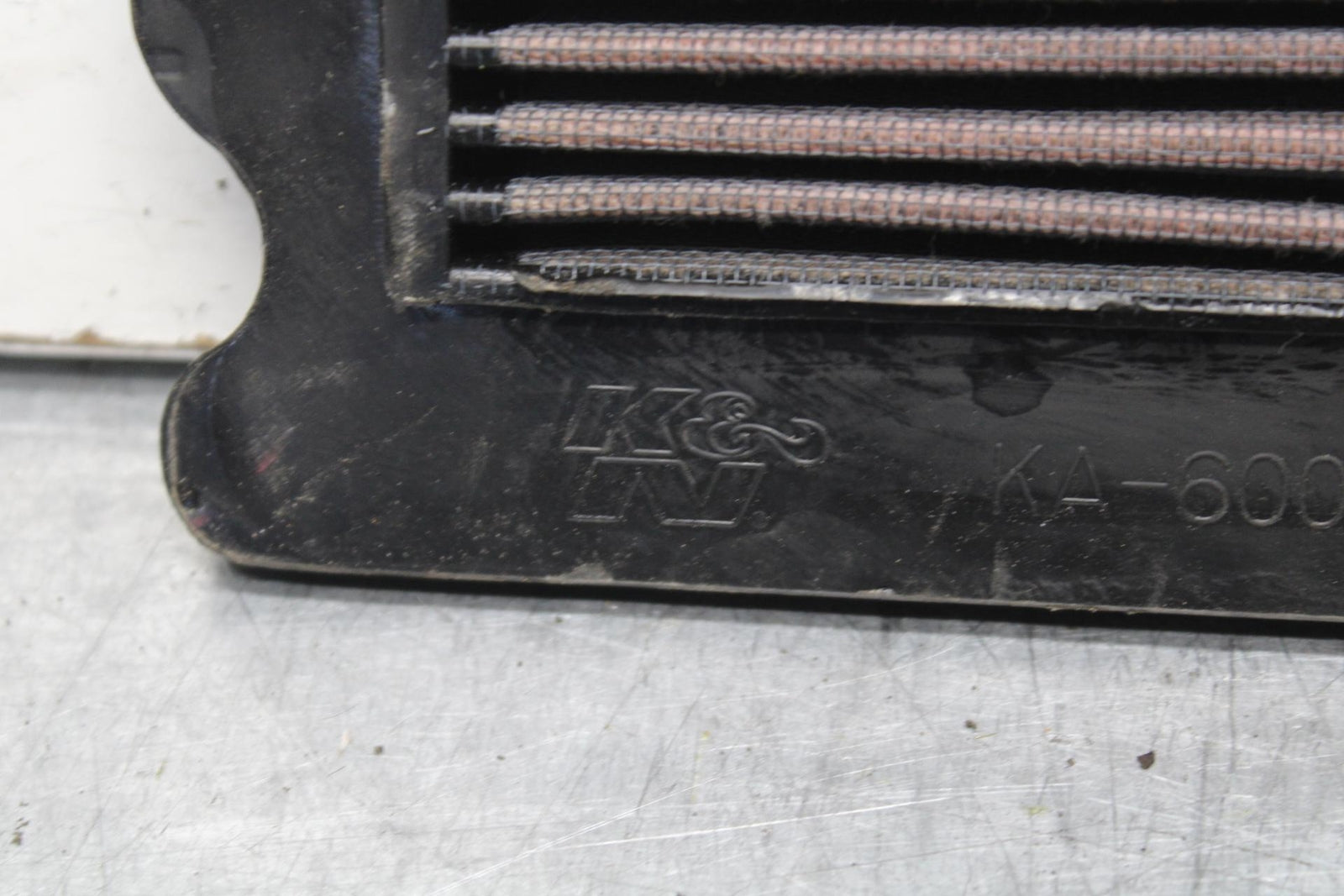 03-04 KAWASAKI NINJA ZX6RR AIRBOX AIR INTAKE K&N FILTER BB105