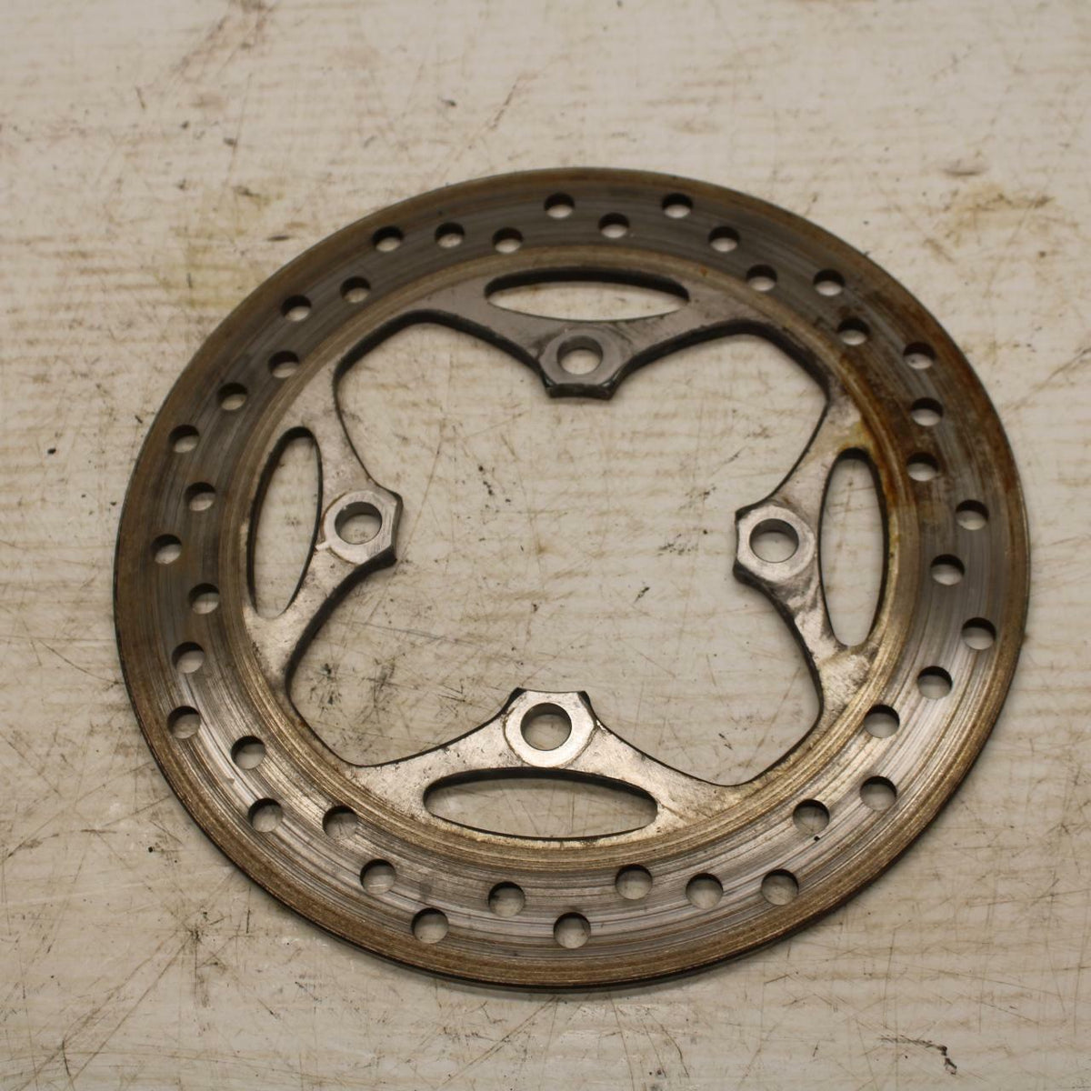 07-16 TRIUMPH STREET TRIPLE REAR ROTOR BACK BRAKE DISC BB356