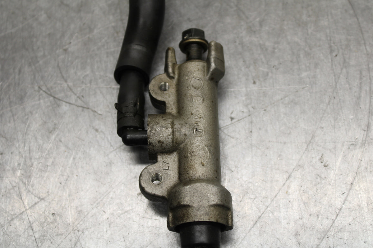 95-98 HONDA CBR600F3 REAR BACK BRAKE MASTER CYLINDER W RESERVOIR BB122