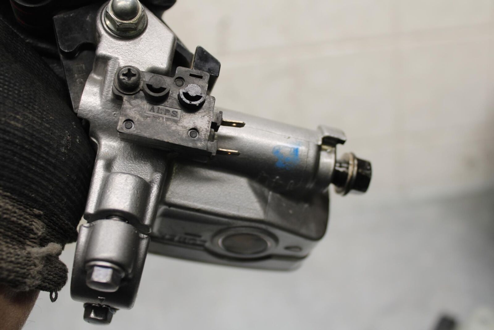 2008 Honda Interceptor 800 VFR800A ABS FRONT MASTER CYLINDER w/ LEVER BB566
