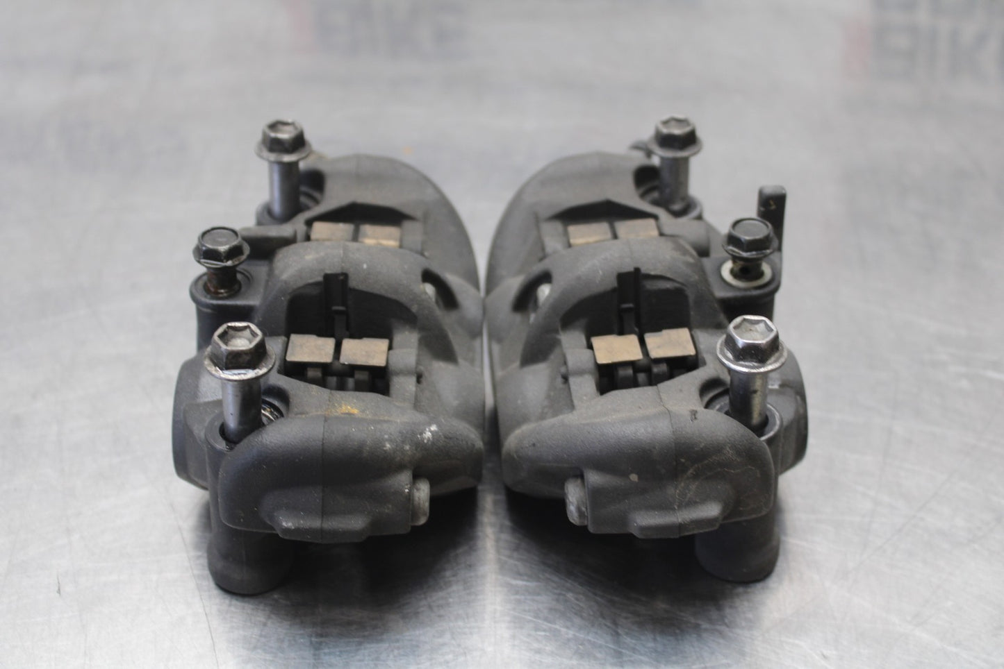 08 KAWASAKI NINJA ZX10R RIGHT LEFT FRONT BRAKE CALIPER SET PAIR CALIPERS BB201