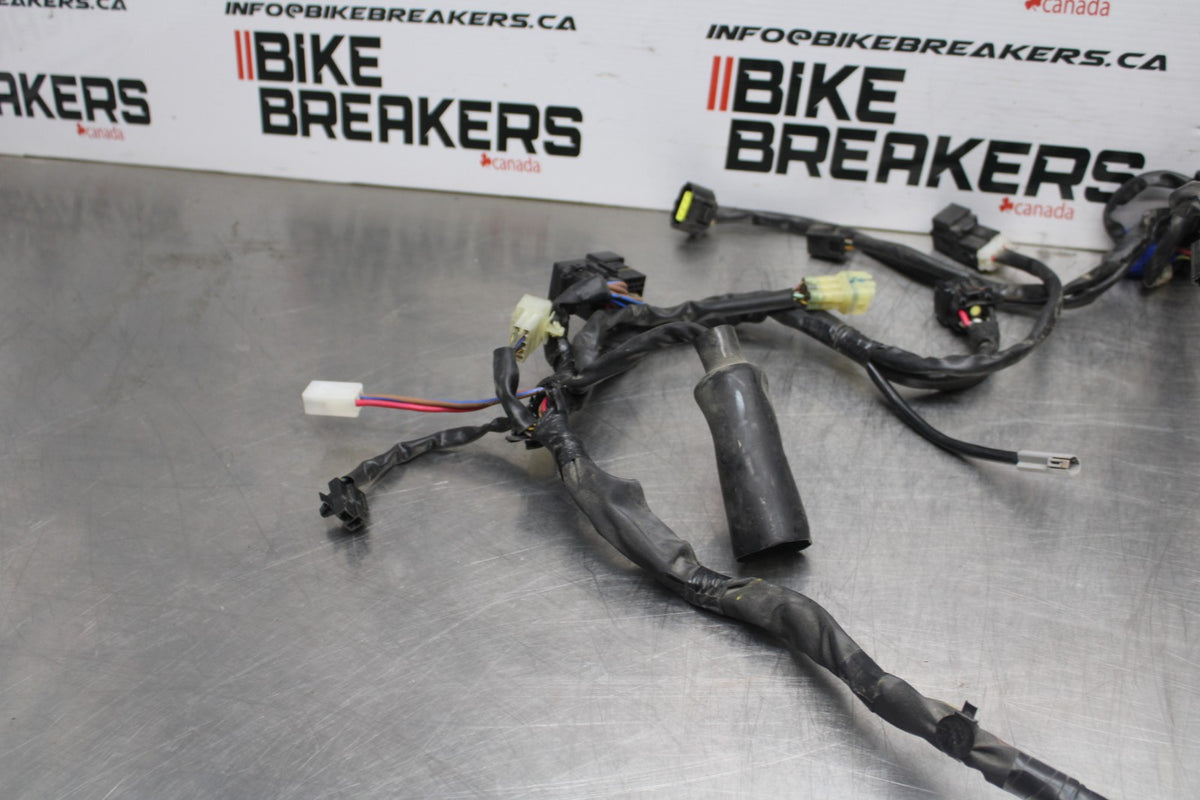 08-16 YAMAHA YZF R6 MAIN ENGINE WIRING HARNESS MOTOR WIRE LOOM BB856
