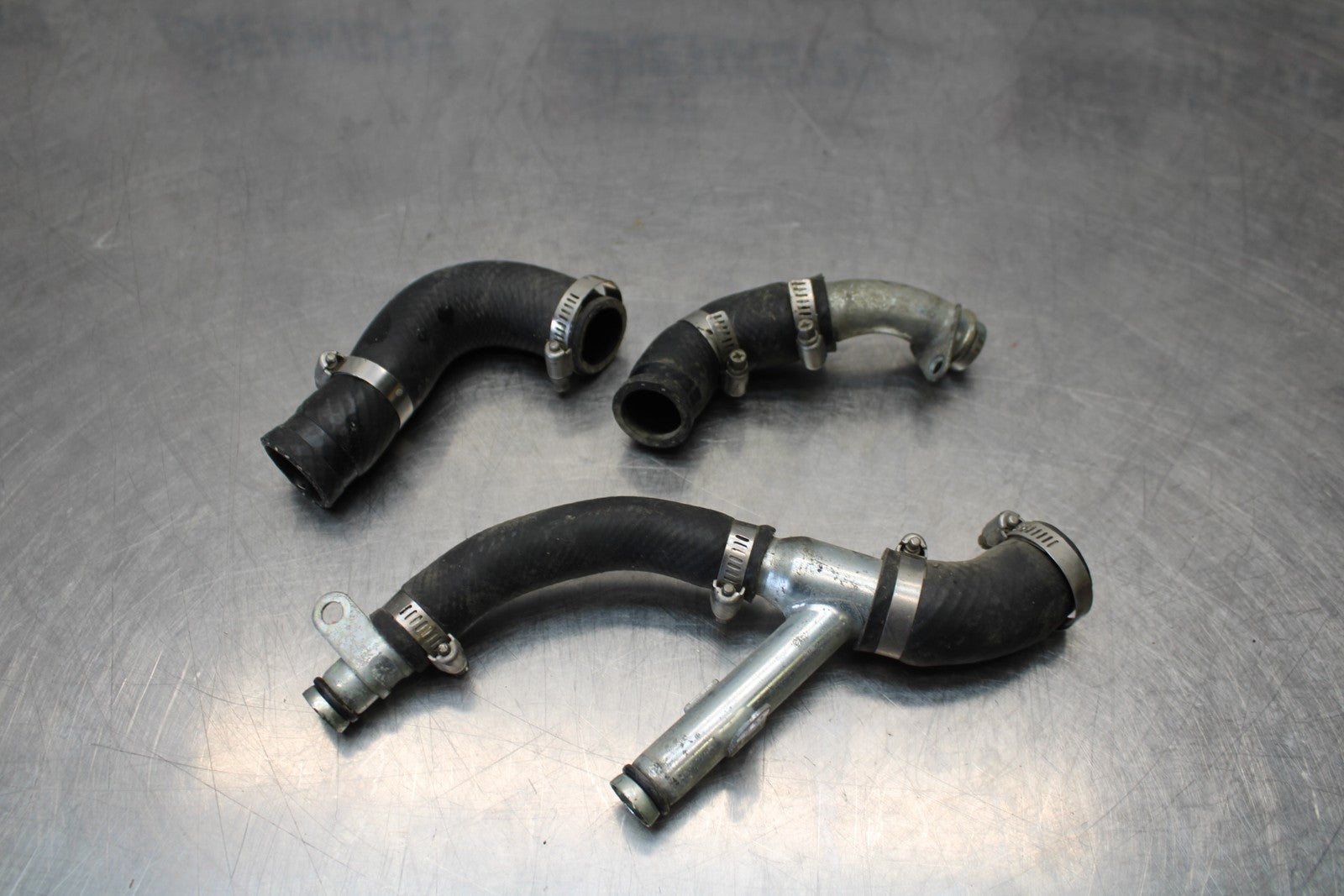 08 KAWASAKI VULCAN 900 RADIATOR HOSES ENGINE COOLANT WATER PIPES HOSE SET BB184