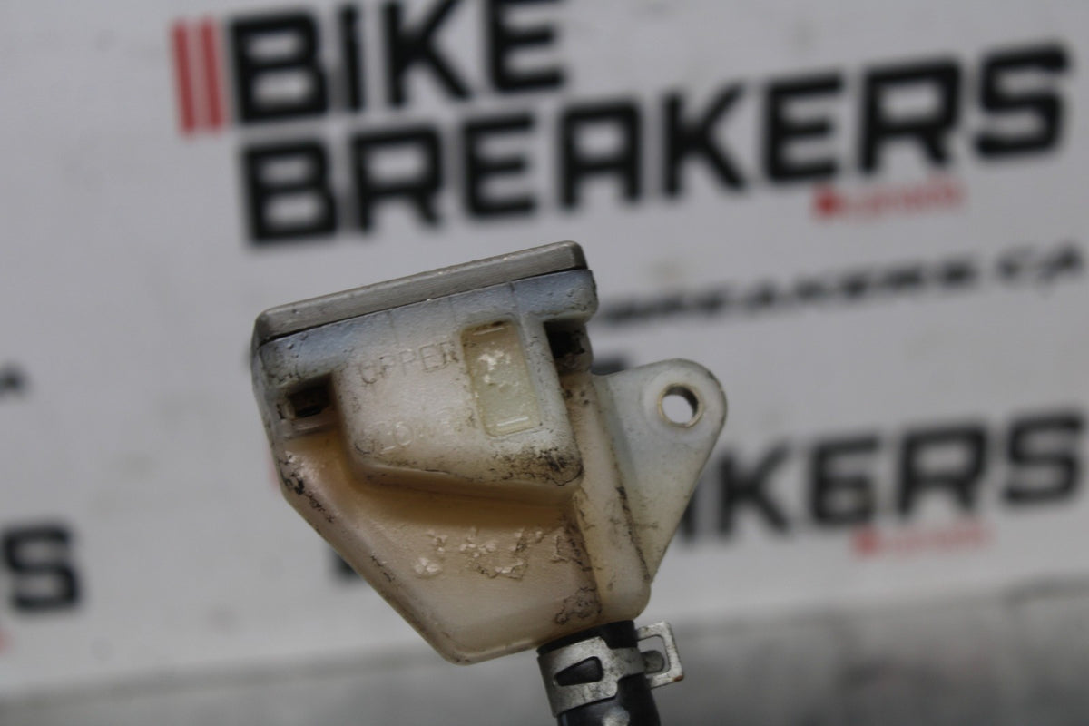 00 SUZUKI GSXR750 REAR BACK BRAKE MASTER CYLINDER W RESERVOIR BB820
