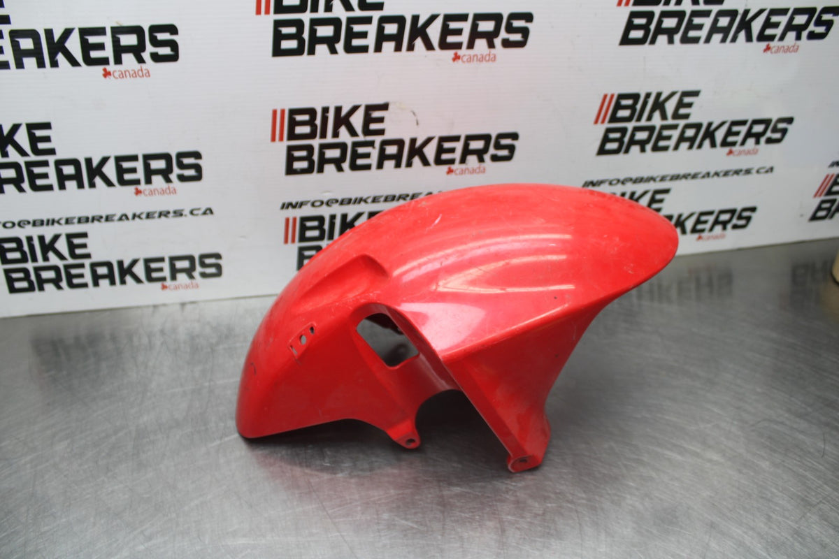 01 HONDA CBR900RR FRONT WHEEL FENDER COWL FAIRING BB00