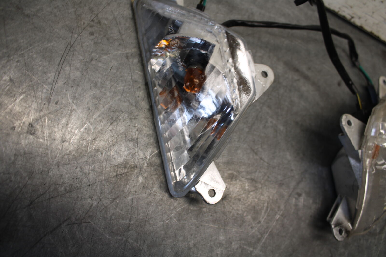 13-18 KAWASAKI NINJA ZX6R FRONT LEFT RIGHT TURN SIGNALS LIGHT INDICATORS BB682