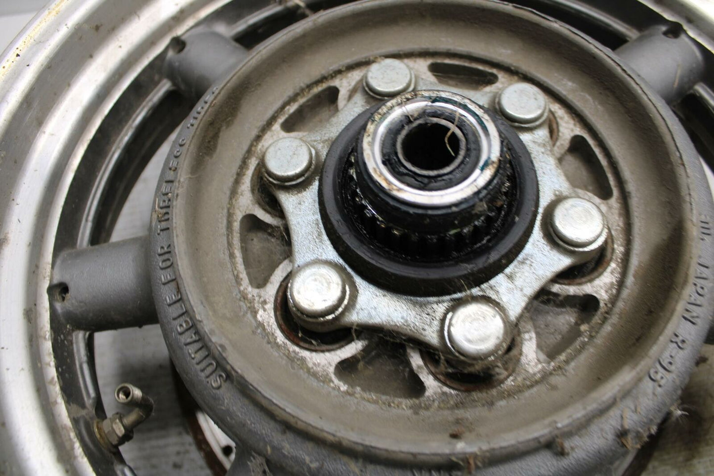 07-08 YAMAHA V STAR 1300 REAR BACK WHEEL RIM  BB303