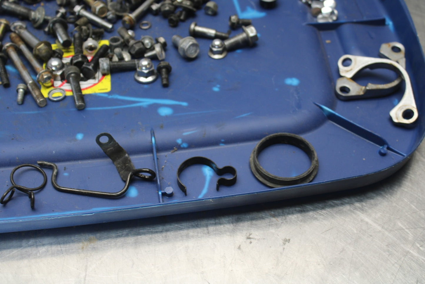 03-08 KAWASAKI VULCAN 1600 MOUNTING BOLTS HARDWARE MOTOR SCREWS BB196