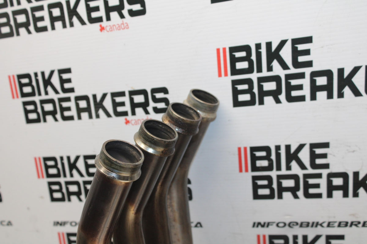 05 YAMAHA YZF R6 EXHAUST HEADER PIPES MANIFOLD BB814