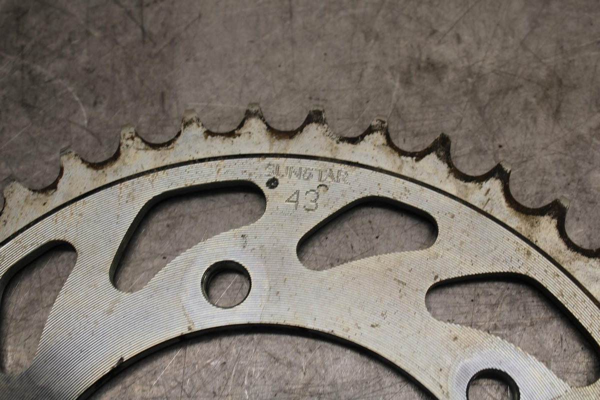 19 YAMAHA YZF R3 FRONT AND REAR BACK SPROCKET BB56