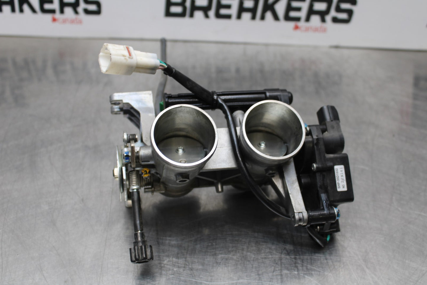 13-17 KAWASAKI NINJA 300 EX300 ABS MAIN FUEL INJECTORS / THROTTLE BODIES BB187