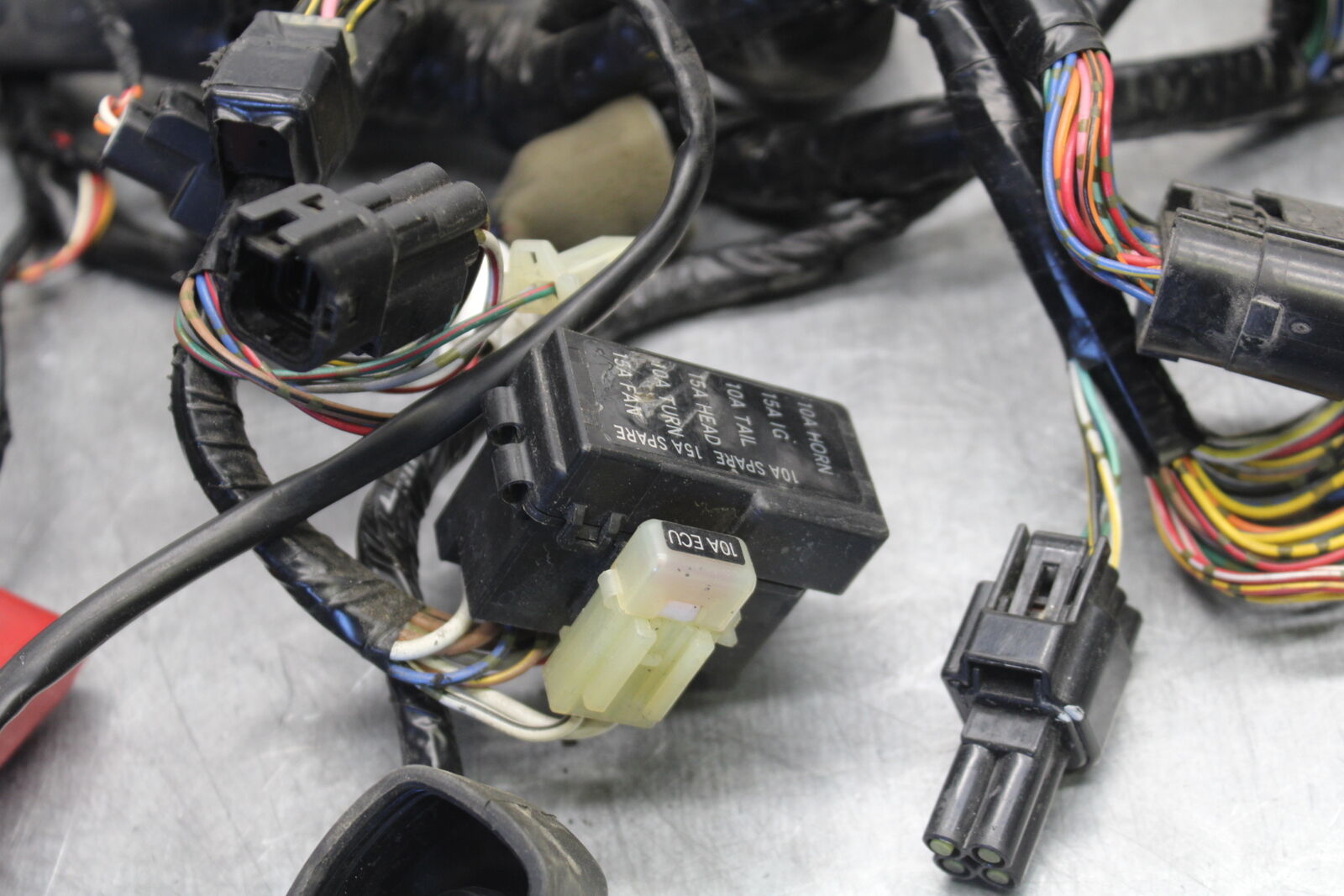 09-12 KAWASAKI NINJA ZX6R MAIN ENGINE WIRING HARNESS WIRE LOOM 26031-0793  BB698