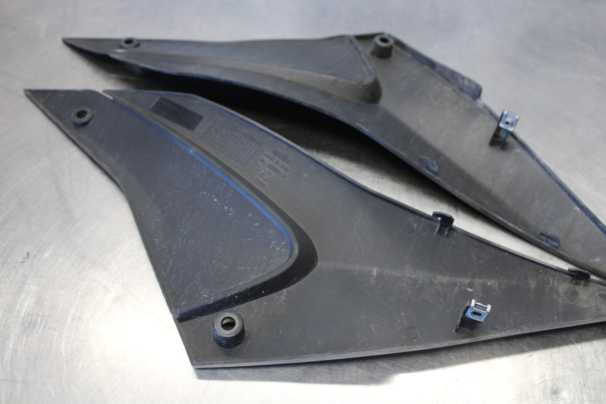 24 APRILIA TUONO V4 1100 FACTORY ABS RIGHT LEFT GAS FUEL TANK PANEL COVERS BB887
