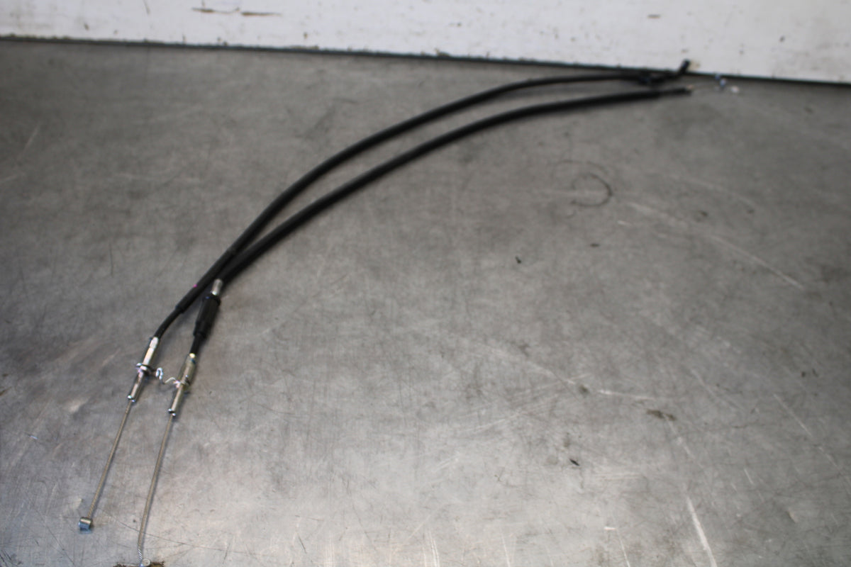 18-23 KAWASAKI NINJA 400 THROTTLE CABLES LINES  BB679