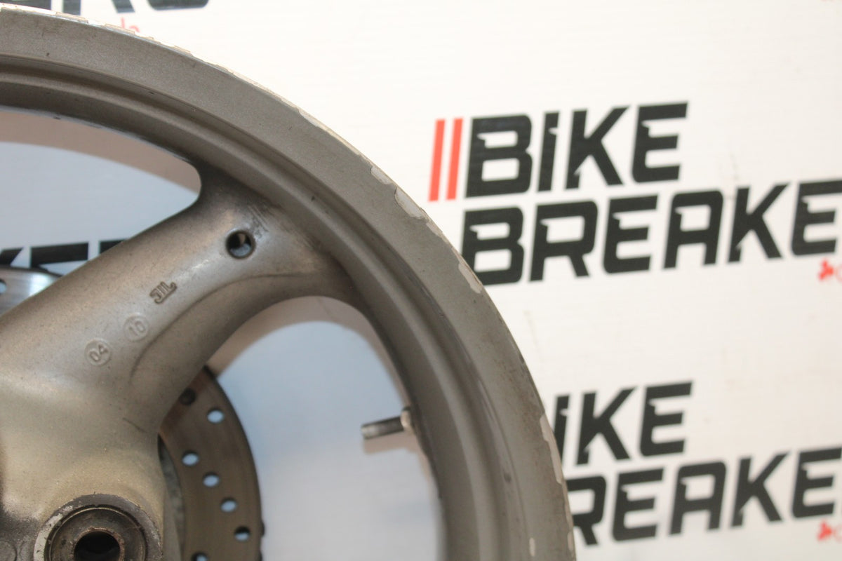 05 DUCATI SUPERSPORT 800 REAR WHEEL BACK RIM & ROTOR BB913