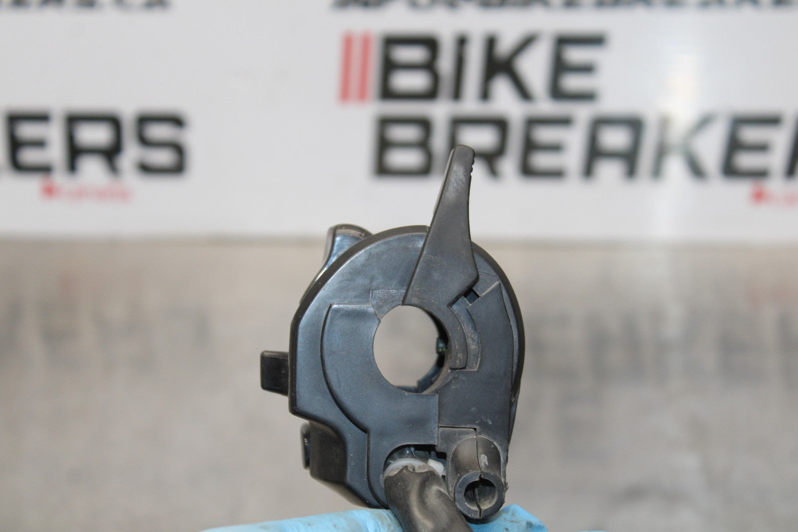 08-18 KAWASAKI KLR650 LEFT CLIP ON HANDLE HORN SIGNALS SWITCH SWITCHES BB183