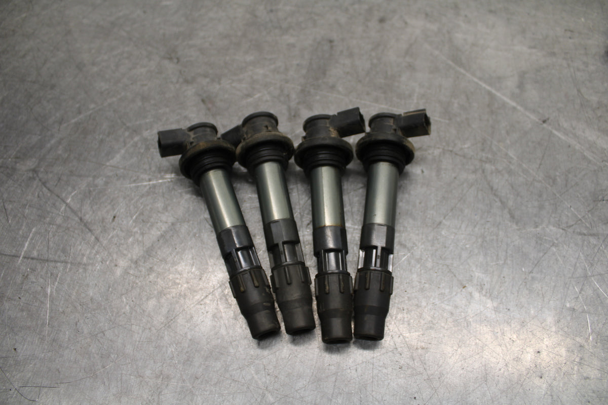 08-10 SUZUKI GSXR 600 IGNITION COILS COIL SPARK PLUG CAPS  BB721